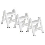 Ez Step 2 Folding Plastic Ladder Stool With Foot Pads, Ft. Reach Hei. Fixed Price $119.83.