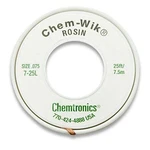 Chemtronics 7-25L Desoldering Wick, Ft., 075," Copper, Rosin Braid. Fixed Price $50.60.