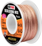 Desoldering Wick Braid 30M - 98FT Length 2.5MM Width With Flux. Fixed Price $25.69.