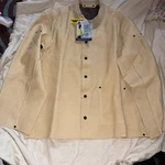 Nwt Steiner 92P6-X Pigskin Leather Welding Jacket, 30 Length, Snap Closure Xl. Fixed Price $150.00.