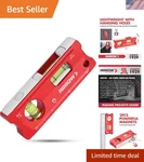 Level 4 Inch Torpedo Magnetic Aluminum Alloy Small Bubble Tool. Fixed Price $37.58.
