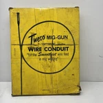 Tweco Mig-gun Wire Conduit 45H-332-15 #1450-1133 Diameter 3/32". Fixed Price $20.00.