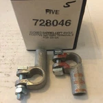 Cooper 728046 Positive Left Angle Battery Terminal 2/0 Ga - 5 Pack. Fixed Price $25.00.