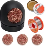 Ahier Tip Cleaner+ Soldering Rosin Flux PASTE(0.35 Oz 10 G)+ 60/40 Tin. Fixed Price $14.95.