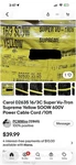 Carol 02635 16/3C Supervu-tron Supreme Yellow Soow 600V Power Cable Cord 10-250. Fixed Price $29.99.