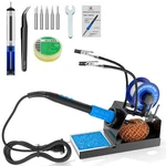 Kepiog Soldering Iron Kit, 100W High Power Blue (11-IN-1 Kit). Fixed Price $48.41.