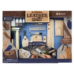 Artskills Leather Craft Kit, 64 Pieces. Fixed Price $53.99.