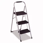 Cosco 11408PBL1E 200 Lbs. Capacity 3-STEP Big Folding Stool Light Gy New. Fixed Price $103.99.