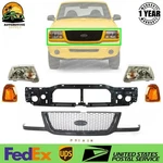 New Front Grille Assembly Headlight + Corner Kit 2001-2003 Ford Ranger. Fixed Price $289.55.
