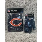 Nfl Chicago Bears Apron Chef Hat Oven Mitt Pot Holder Bundle Set Brand New. Fixed Price $8.50.