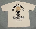 Born X Raised + Mr Cartoon Pencil Head Tee White Large. Fixed Price $65.00.