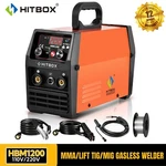 Hitbox 140A 3 Mig Welding Machine Tig Mma Semi-automatic Welder Inverter. Fixed Price $107.00.