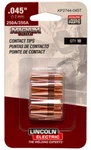 Lincoln Genuine KP2744-045T .045 Tapered Magnum Pro Contact Tips 10 Pack. Fixed Price $27.00.