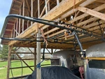 New-ish Adjustable Pipe Style Ladder Rack. Purchased At Harbor Freight.. Fixed Price $125.00.