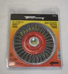 Forney 72760 4" Stringer Bead Coarse Wire Brush Metal 5/8"-11 Arbor 20000 Rpm. Fixed Price $5.85.
