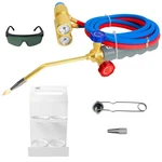Kodilin Brazing Torch Kit For Mapp Gas & Propane, Brass Stainless Gold. Fixed Price $115.71.