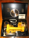 Dewalt DW935 Cordless 2 Batteries,case,charge, Extra Blades, Instruction Book. Fixed Price $62.30.