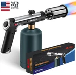 Powerful Propane Torch Gun, Flamethrower With Turbo Mode, Charcoal Lighter. Fixed Price $51.56.