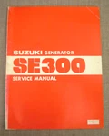 Suzuki Generator Factory Service Repair Manual Book SR-4001-E-03. Fixed Price $19.99.