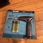 Solderpro Cordless Butane Gas Soldering Iron 30W-180W With (2) Refill Carts. Fixed Price $59.99.