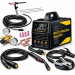 Genuine Berger 135A Multiprocess Welder 3-IN-1 Tig Mig Stick Kit. Fixed Price $349.95.