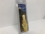 Western Enterprises WD-15 CGA510 X CGA300 Brass Cylinder Adapter. Fixed Price $21.00.