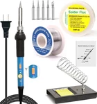 Ldk 60W Soldering Iron Kit Adjustable Temp On/off Switch 5 Tips Plug. Fixed Price $14.39.