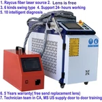 Raycus 3000W 4 1 Fiber Laser Welding Machine Double Wobble System Stock. Fixed Price $5399.99.