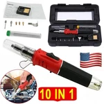 HS-1115K 10 Portable Butane Gas Solder Iron Kit Welding Set Torch Pen Tools. Fixed Price $29.89.