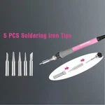 Workpro 110V Soldering Iron Kit 90W Gun With Digital Display Tips. Fixed Price $28.99.