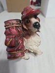 Cocker Spaniel Dog Figure Hat And Golf Bag Pencil/tool/dried Flower Holder. Fixed Price $8.00.