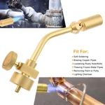 Brass Pencil Flame Propane Torch Head Large Start Metal Handle Mapp Gas Us. Fixed Price $13.32.