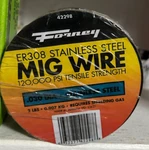 New Forney Stainless Steel Mig Welding Wire ER308 .030" Lb 42298 120,000 Psi. Fixed Price $29.99.