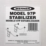 Werner 97P Adjustable True Grip Stabilizer For Extension Ladders With Pads. Fixed Price $87.27.