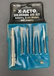 X-acto #7348 Soldering Aid Kit Set New Package! T0169. Fixed Price $23.71.