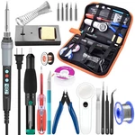 Soldering Iron Kit Electronics 21-IN-1 90W Adjustable Temperature Set. Fixed Price $45.10.