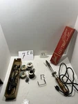 Lenk Electric Soldering No. 700, Unbranded Iron, & Wire. Fixed Price $29.99.