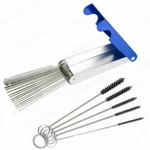 18PCS Carburetor Jet Cleaning Tools Set Wire Cleaner Kit For Motorcycle Atv. Fixed Price $6.35.