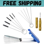 Carburetor Cleaning Kit, Carbon Dirt Jet Remove Torch Tip Cleaner Set.... Fixed Price $8.30.