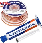 Paste And Wick Braid, No Clean Soldering FLUX(10CC). Fixed Price $17.10.