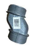 New-open Box: Halex 40-5 1-1/2"OFFSET Nipple Zinc Conduit Connector. Fixed Price $10.00.