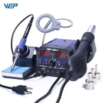Wep 938BD-II Soldering Iron Station Hot Air Gun Desolder With Led Lamp. Fixed Price $62.99.