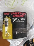 Vintage Lighter Shape Of Spark Plug Magna 1990 New Sealed. Fixed Price $8.00.
