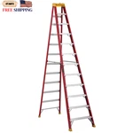 12 Ft Fiberglass Step Ladder With 300 Lbs. Load Capacity Type Ia Duty Rating New. Fixed Price $626.97.