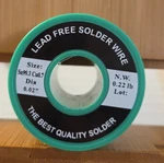 Velleman SOLD100G6LF Lead-free Solder Sn 99.3% Cu 0.7% 0.02" 0.22LB.. Fixed Price $25.00.