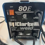 Clarke 80E Electric Arc Welder 120 Volt Portable 6485 90A Max. Fixed Price $59.87.