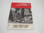 1967 Rockwell Portable Power Tools Catalog. Fixed Price $17.99.