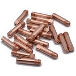 20PK Contact Tip .035'' & 0.9MM M6X25MM Copper Accessory For MB-15AK Mig/mag .... Fixed Price $15.76.
