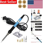Wood Burning Kit Adjustable Temp Pyrography Tool For Adults Beginners Soldering. Fixed Price $29.18.