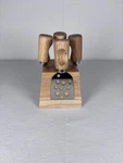Magnetic Cheese Knife Set Cosentino Winery Napa Valley Engraved Wooden Holder. Fixed Price $30.00.